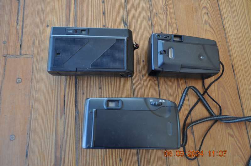 Film Cameras For Parts Or Display x 3