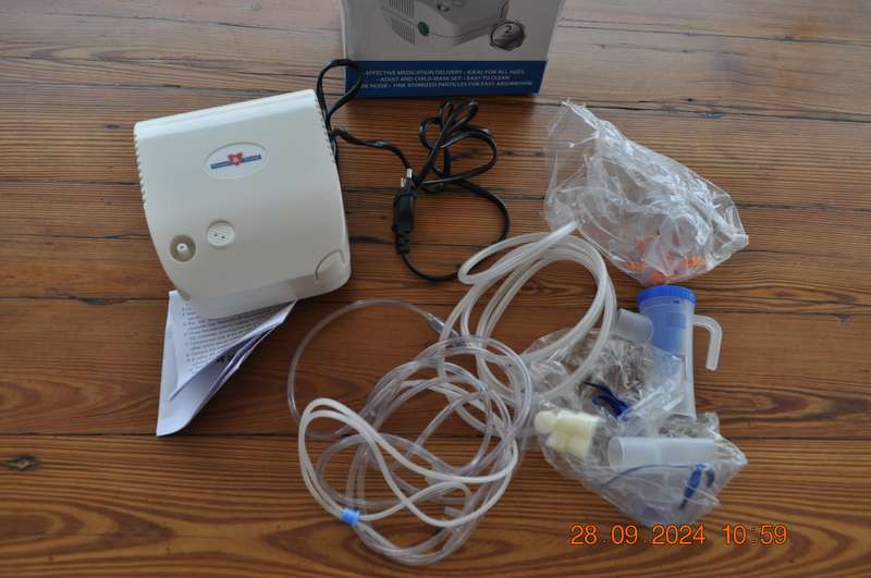 Nebulizer Open Box