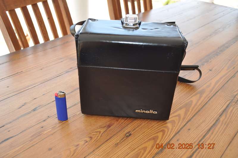Vintage Minolta Slr Camera Carry Case