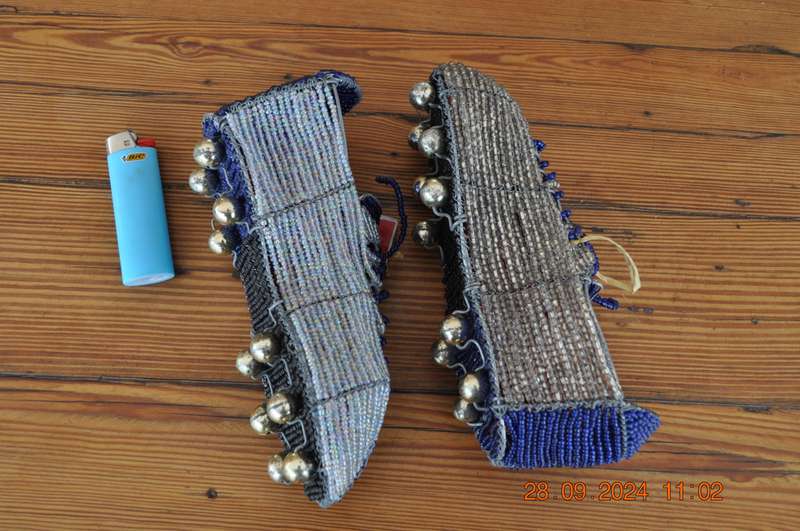 Wire Beaded Soccer Boots