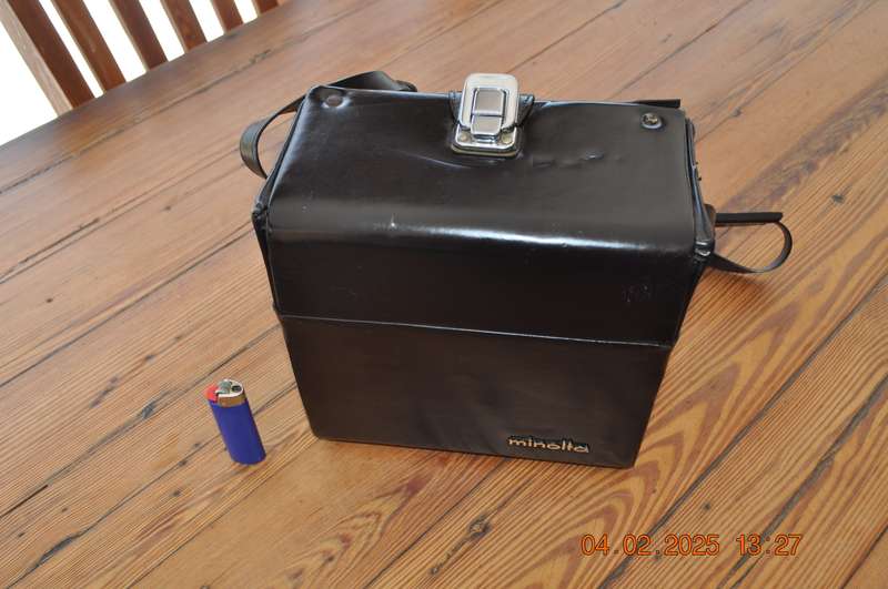 Vintage Minolta Slr Camera Carry Case