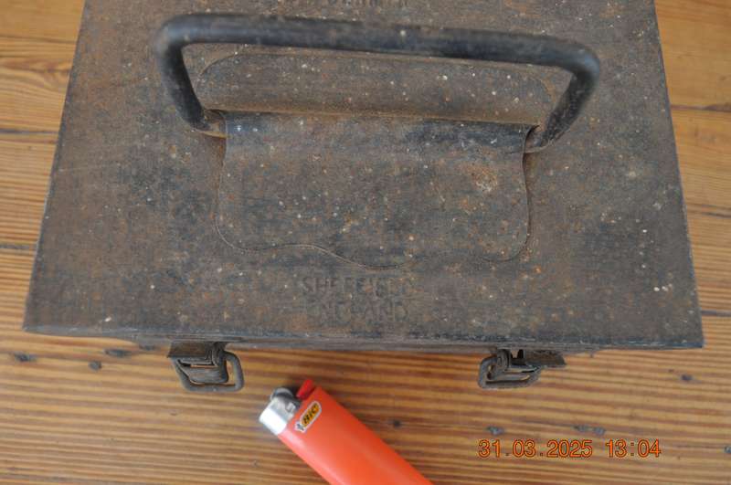 Vintage Dormer Metal Box Sheffield England
