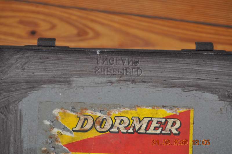 Vintage Dormer Metal Box Sheffield England