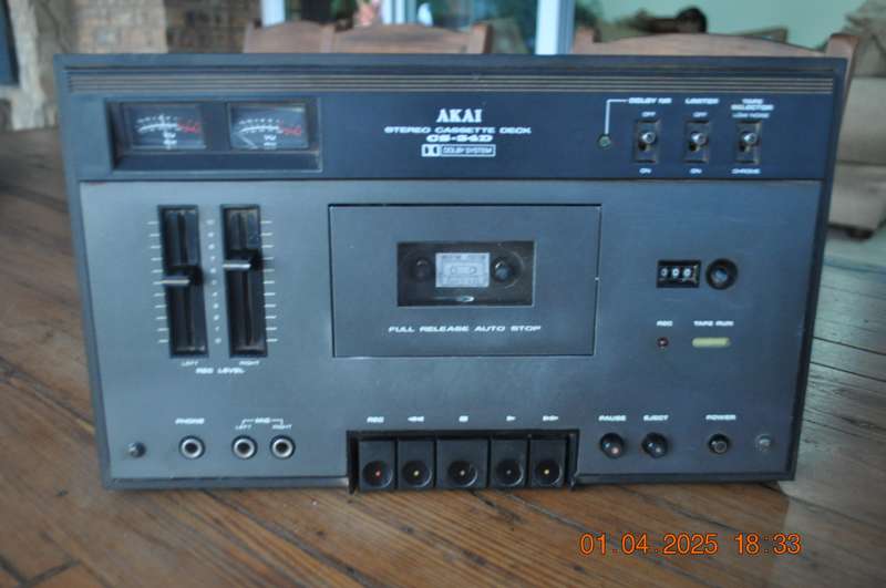 Vintage Akai Stereo Cassette Deck