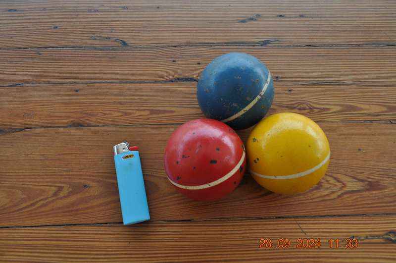 Vintage Croquet Balls