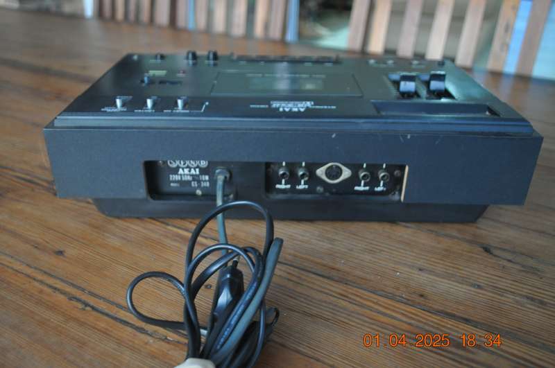 Vintage Akai Stereo Cassette Deck