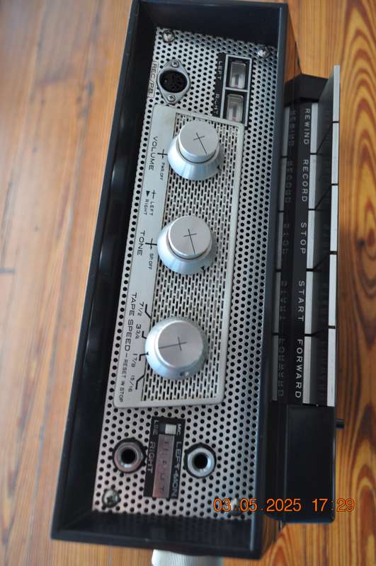 Vintage Akai Cross Field X-IV Reel to Reel Tape Recorder Player