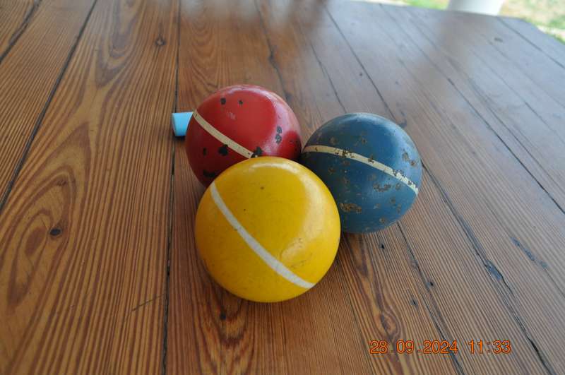 Vintage Croquet Balls