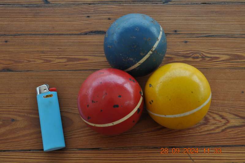 Vintage Croquet Balls