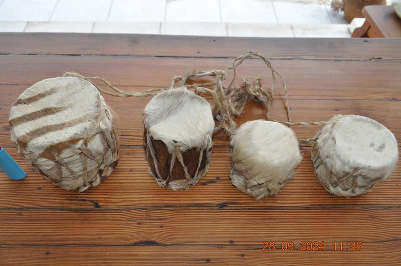 Mini Tribal Drums For Decoration