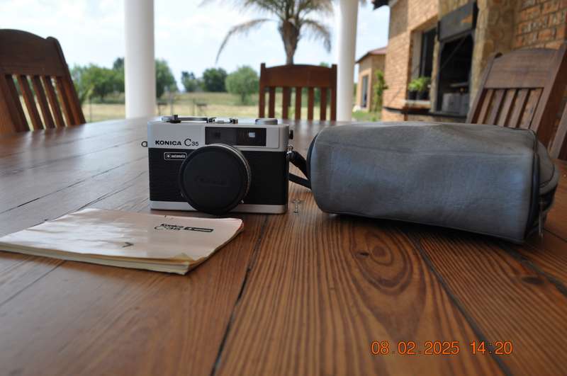 Vintage Konica C35 35mm Film Camera