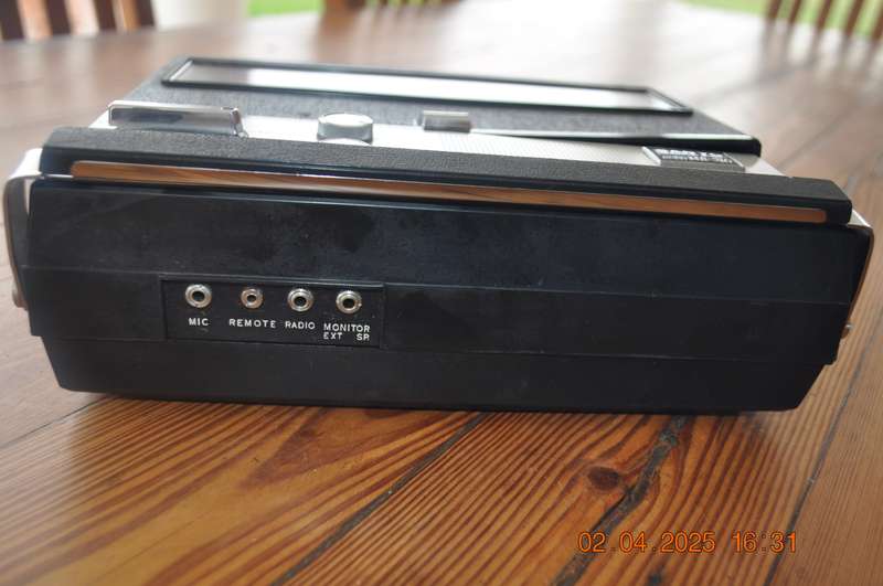 Vintage Sanyo Portable Reel to Reel Player