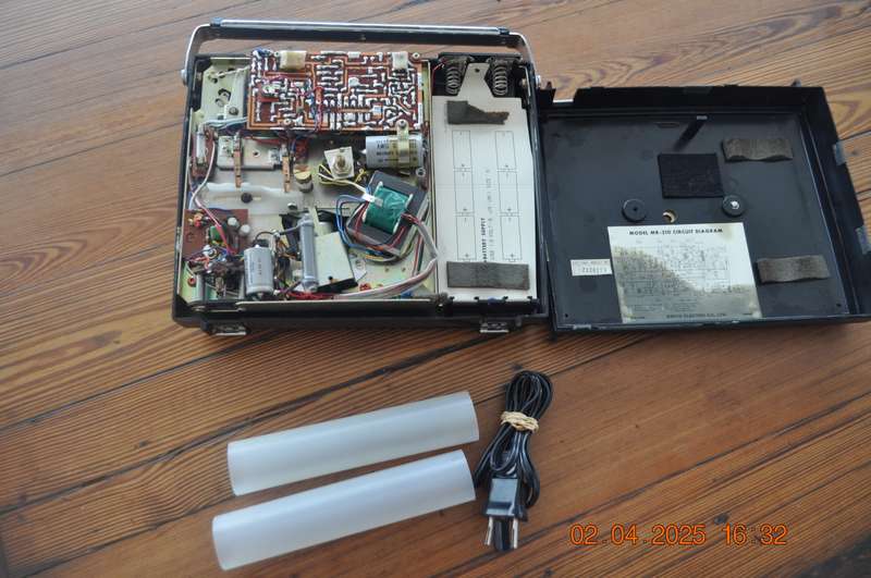 Vintage Sanyo Portable Reel to Reel Player