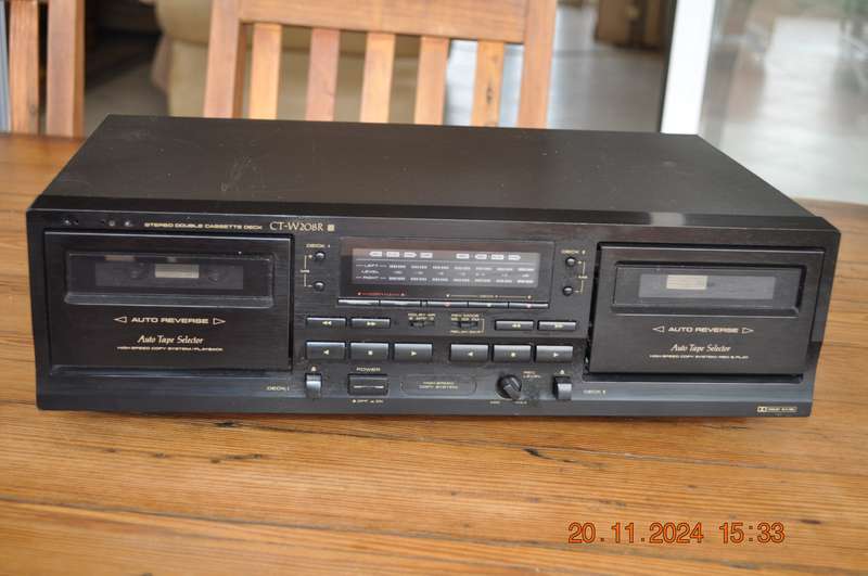 Pioneer CT-W208R Double Cassette Deck