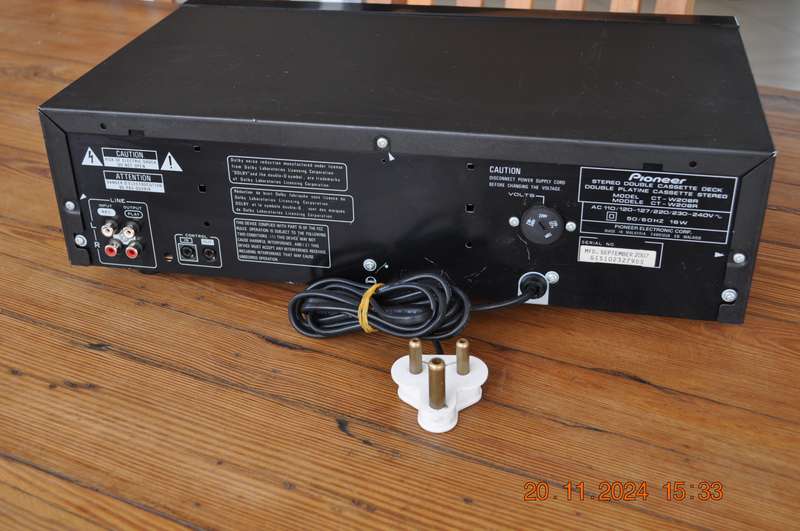 Pioneer CT-W208R Double Cassette Deck