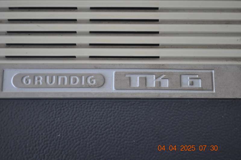 Vintage Grundig Reel to Reel Portable Tape Player (as is)