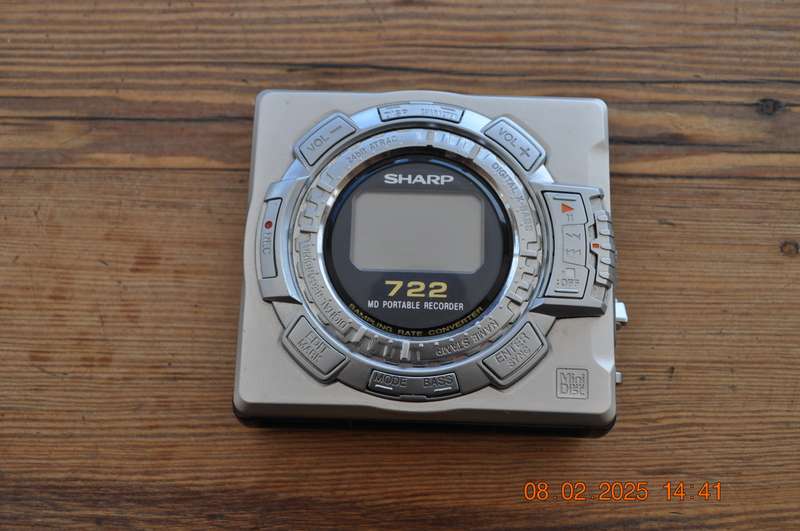 Sharp Minidisc MD-MS722H Recorder Player