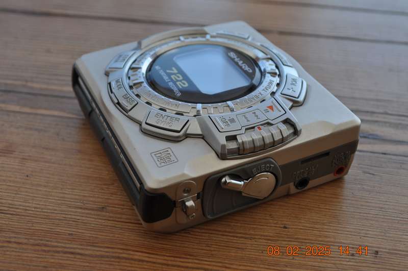 Sharp Minidisc MD-MS722H Recorder Player