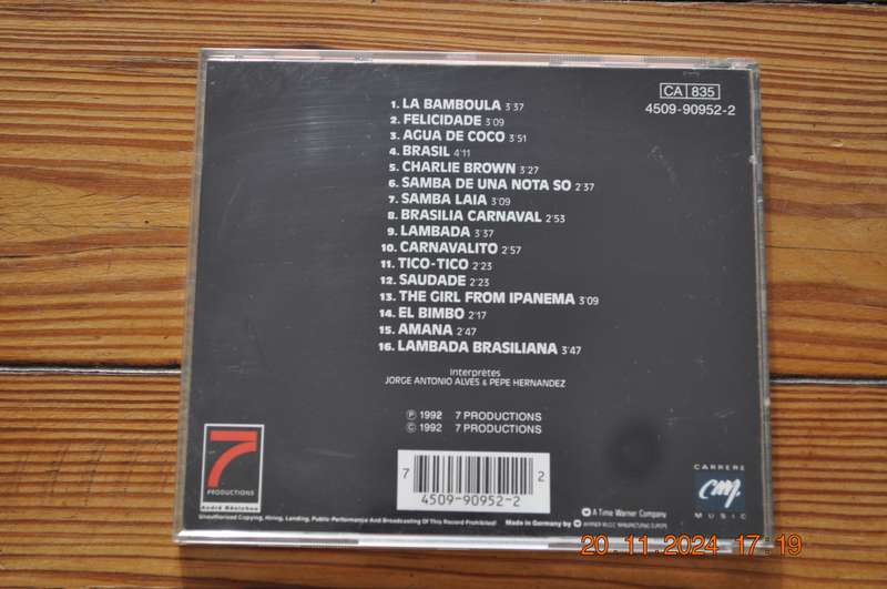 Sous Le Soleil Du Bresil Collection Ambiance  (Cd Portuguese)