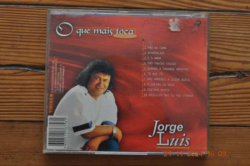 Jorge Luis  O Que Mais Toca (Cd Portuguese)