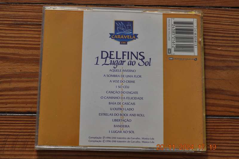 Delfins  1 Lugar ao Sol (Cd Portuguese)