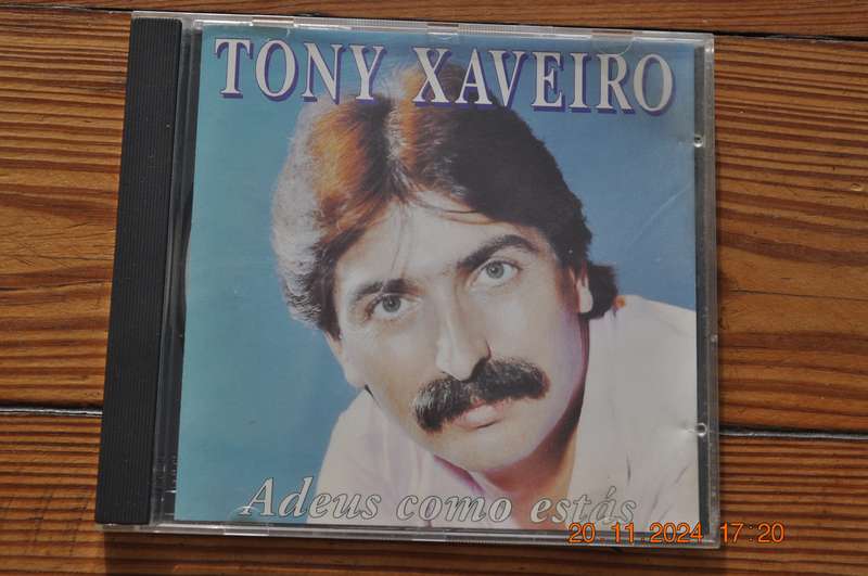 Tony Xaveiro  Adeus Coma Estas (Cd Portuguese)
