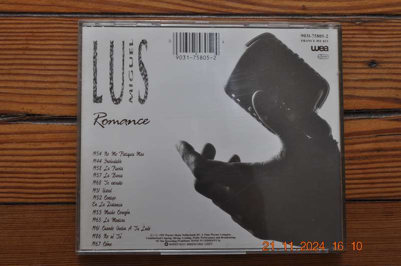 Luis Miguel - Romance (Cd Portuguese)