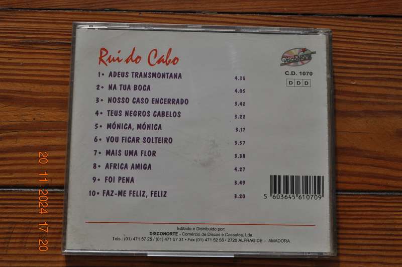 Rui De Cabo (Cd Portuguese)