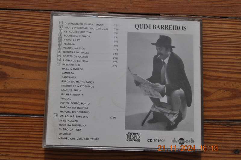Quim Barreiros  28 Temas  (Cd Portuguese)