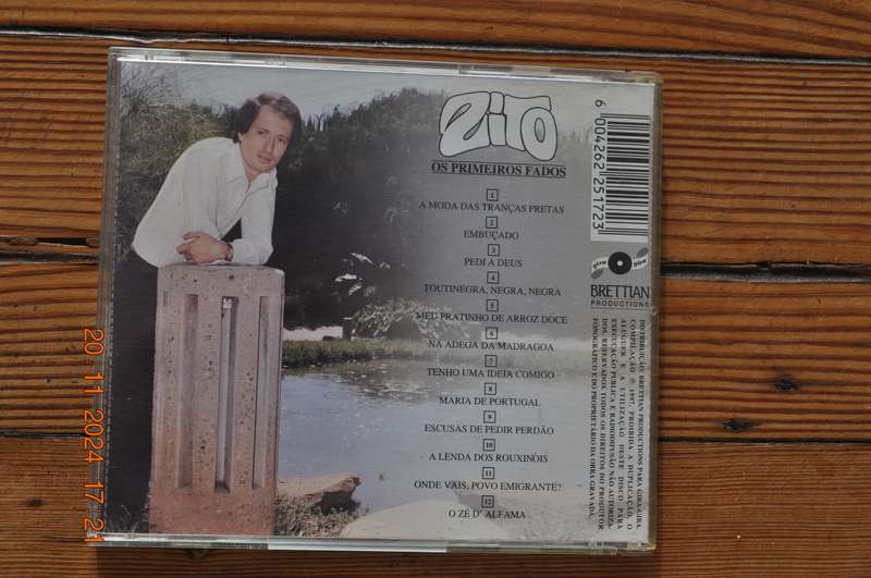 Zito  Os Primeiros Fados (Cd Portuguese)