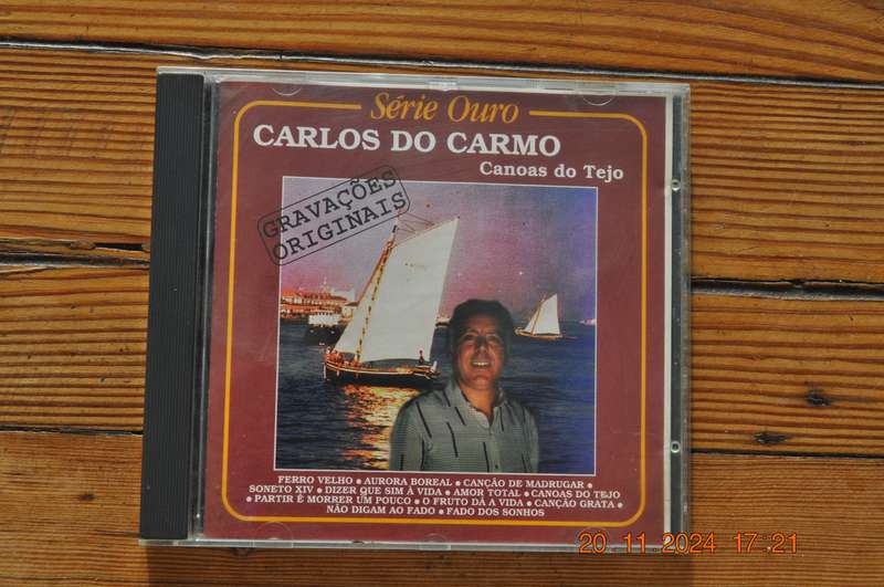 Carlos Do Carmo  Canoas do Tejo (Cd Portuguese)