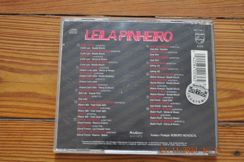 Leila Pinheiro  Bencoa Bossa Nova (Cd Portuguese)