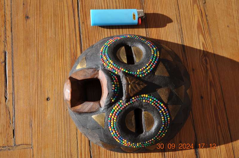 African Wall Mask (moon s)