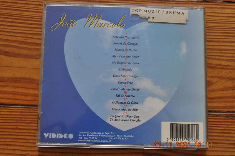Joao Marcelo  Rumos De Coracao (Cd Portuguese)