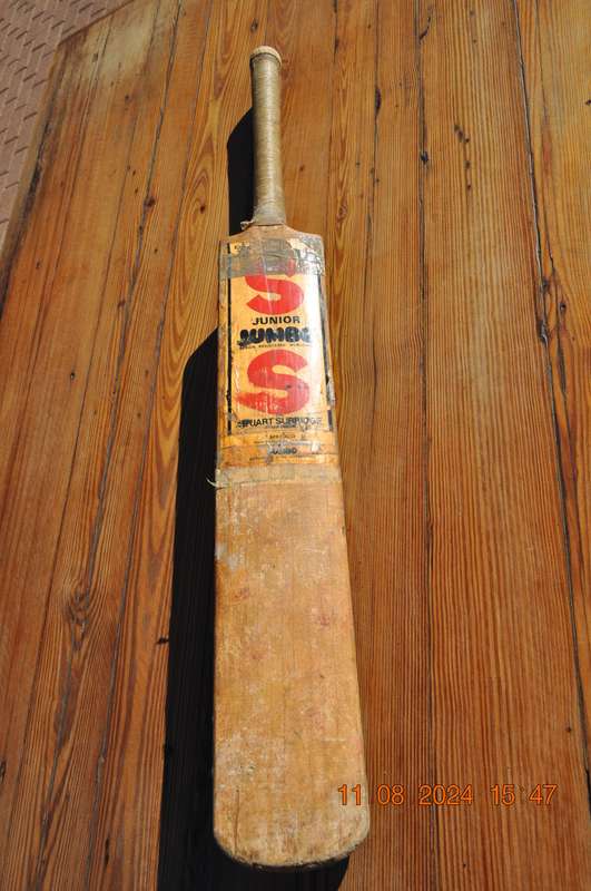 Vintage Stuart Surridge Junior Jambo Cricket Bat