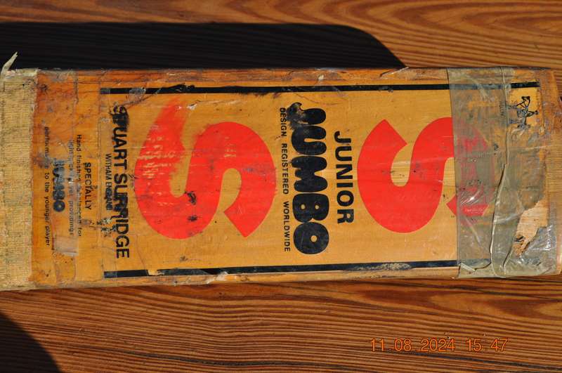 Vintage Stuart Surridge Junior Jambo Cricket Bat
