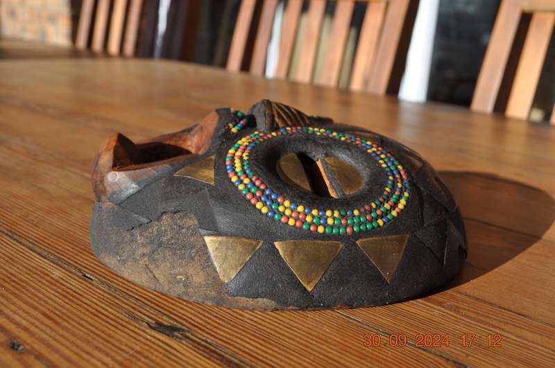 African Wall Mask (moon s)