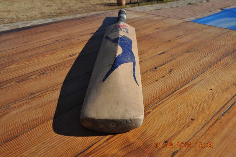Vintage Slazenger V Six Signed Cricket Bat