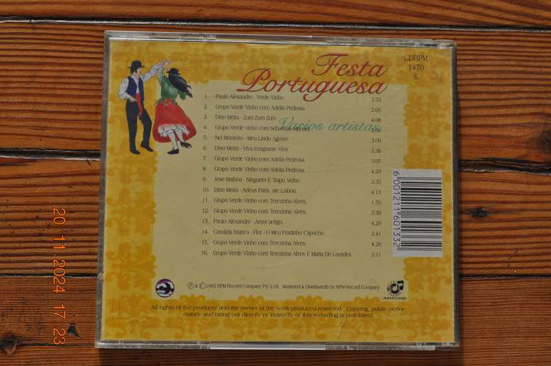 Festa Portuguesa  Various Artistas (Cd Portuguese)