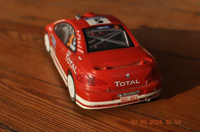 Peugeot 307 WRC Hornby Scalextric Model Car Scale 1:32