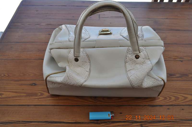 Vintage Vinyl Bowling Bag