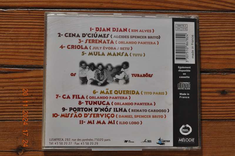 Os Tubaroes  Porton Dnos ILha (Cd Portuguese)