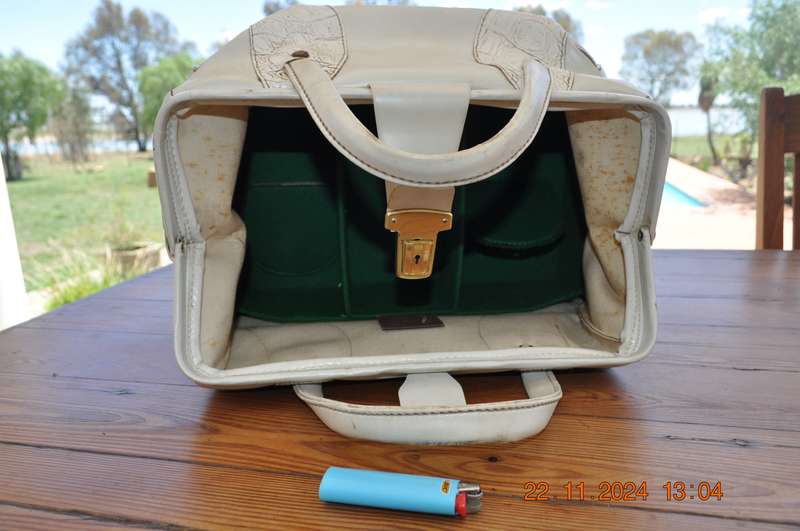 Vintage Vinyl Bowling Bag