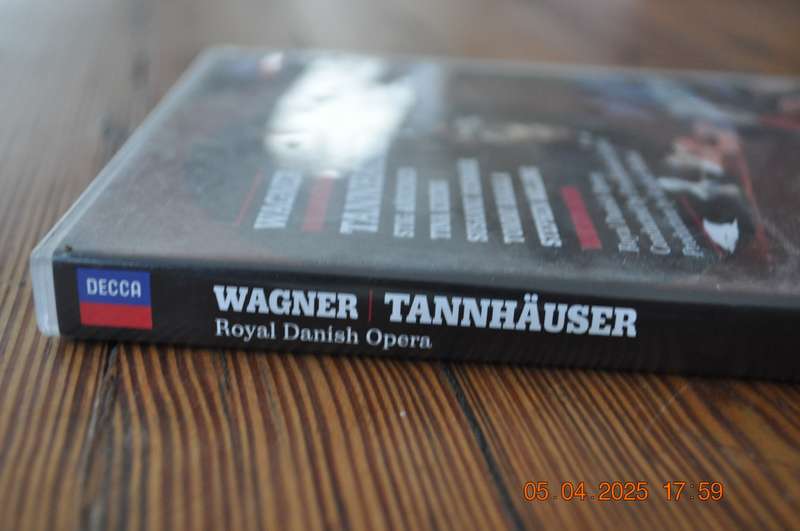 Wagner Tannhauser  Royal Danish Opera DVD