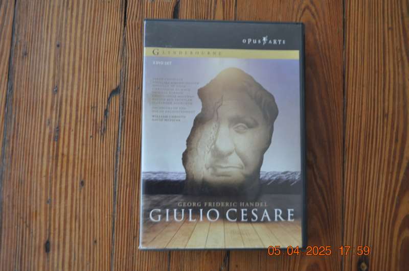Handel  Giulio Cesare Opus Arte 3 Disc DVD