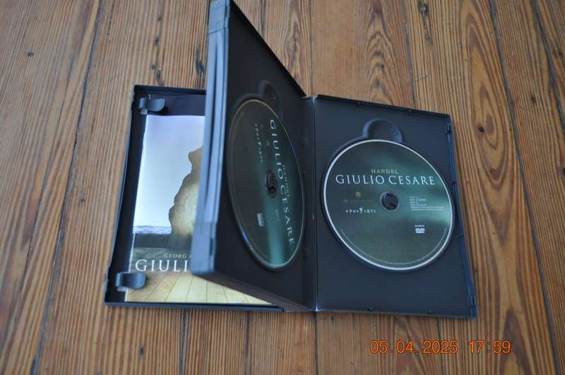Handel  Giulio Cesare Opus Arte 3 Disc DVD