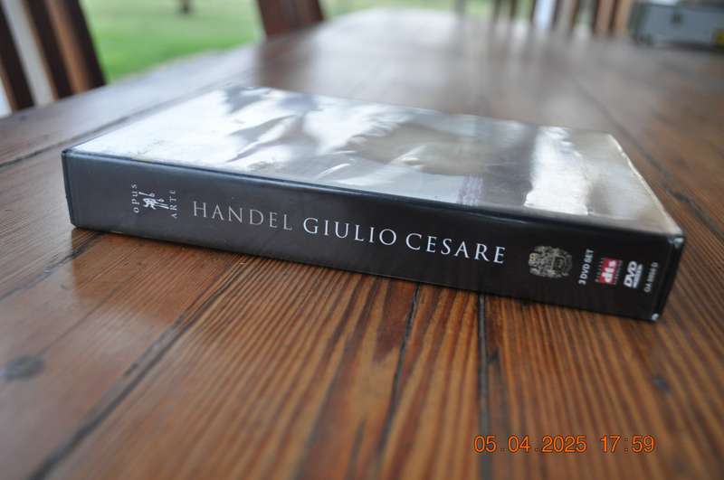 Handel  Giulio Cesare Opus Arte 3 Disc DVD