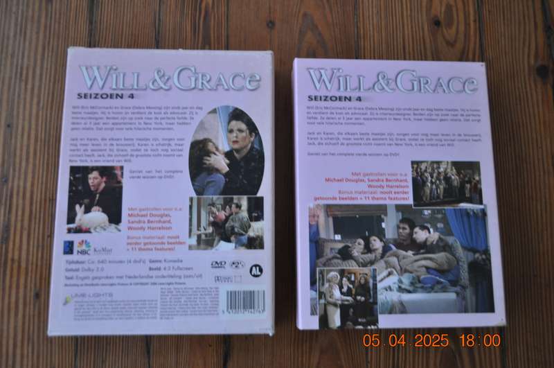Will & Grace  Seizoen 4 (nederlands gesproken )