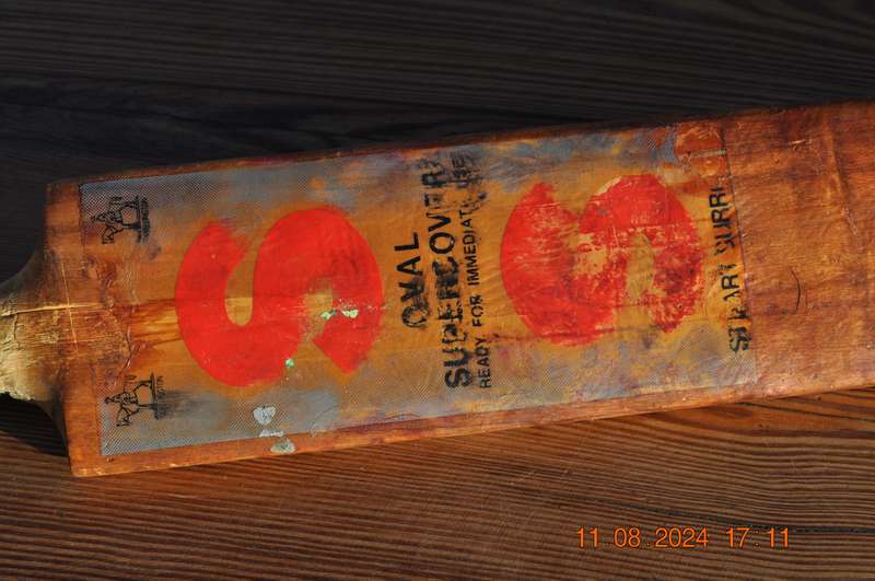 Vintage Stuart Surridge Oval Super Cover Cricket Bat