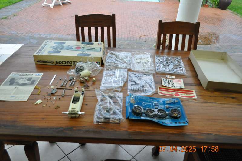 Vintage Tamiya Honda F-1 No 13 Model Kit Car